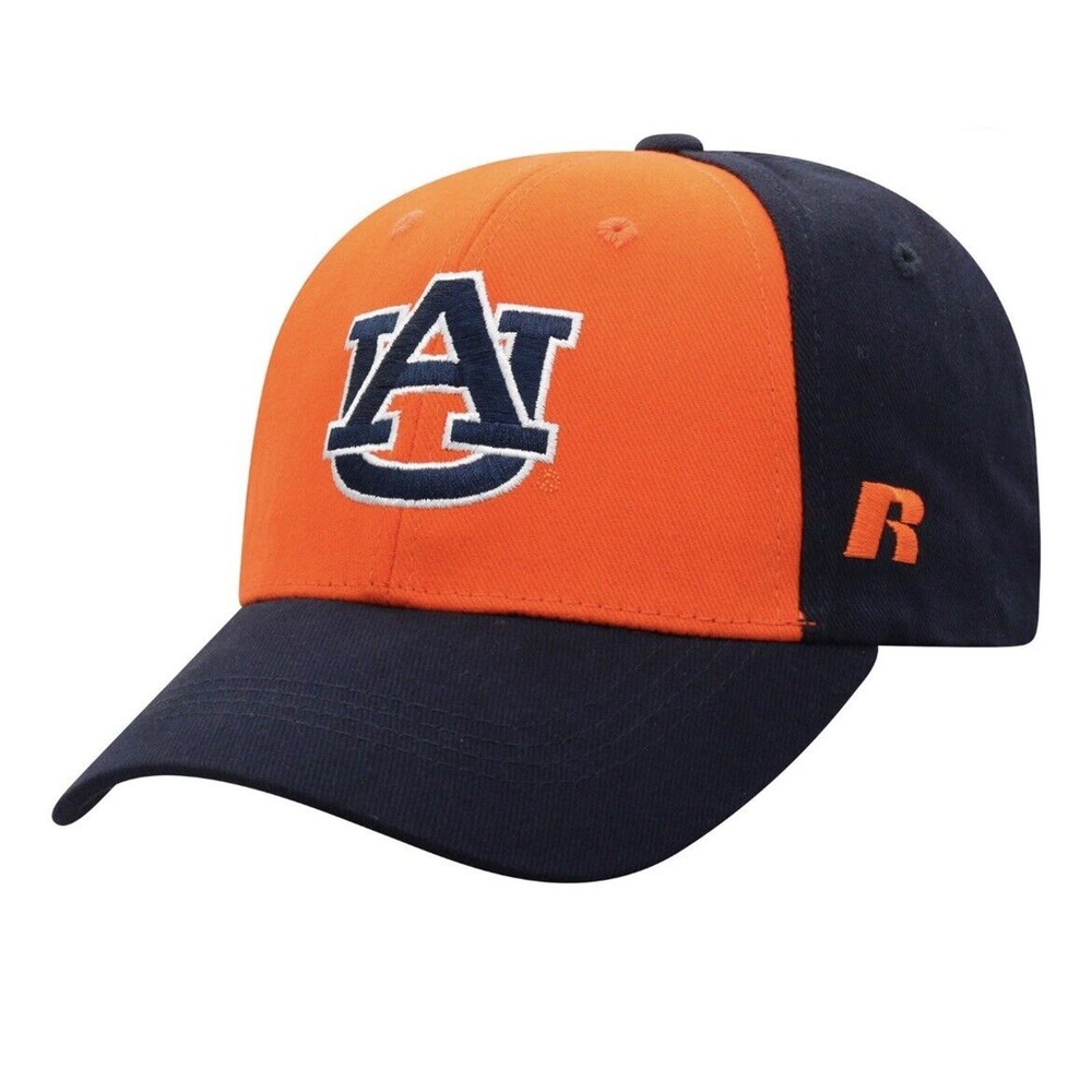 Auburn Tigers Hat Cap Russell Tiger Eye Logo War Eagle OSFA Strapback New